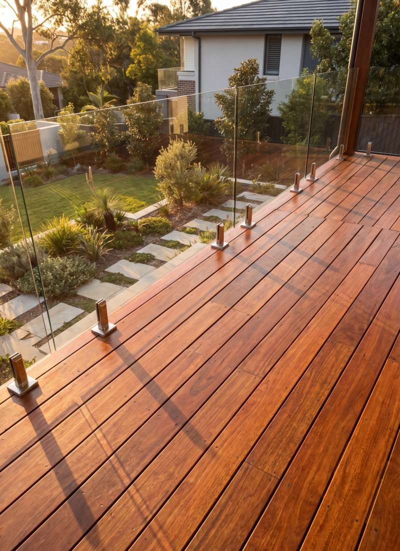 Iroko Deck — Glenelg